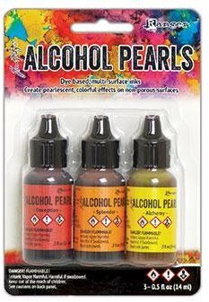 Set 1 - Tim Holtz Alcohol Pearls Ink Set