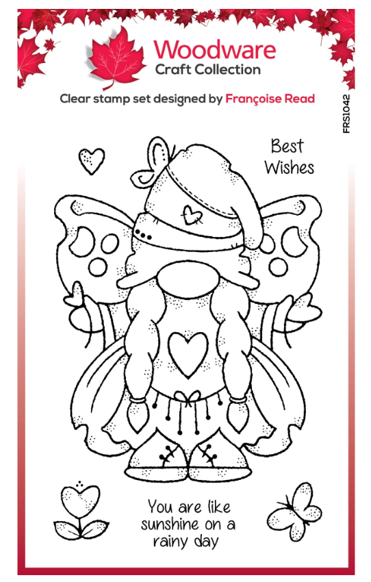 Butterfly Norma - Clear Stamp Set