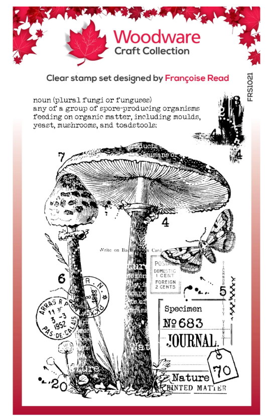 Vintage Fungi - Clear Stamp Set