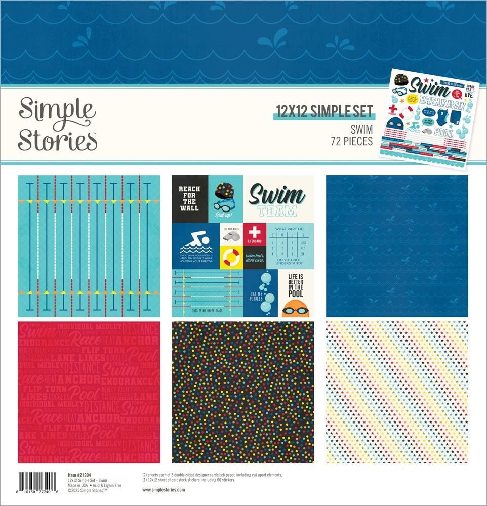 12x12 Collection Kit - Swim Collection