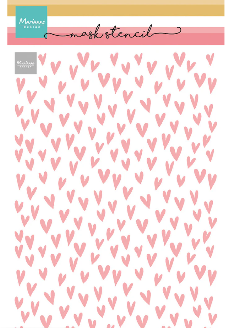 Hearts - Stencil