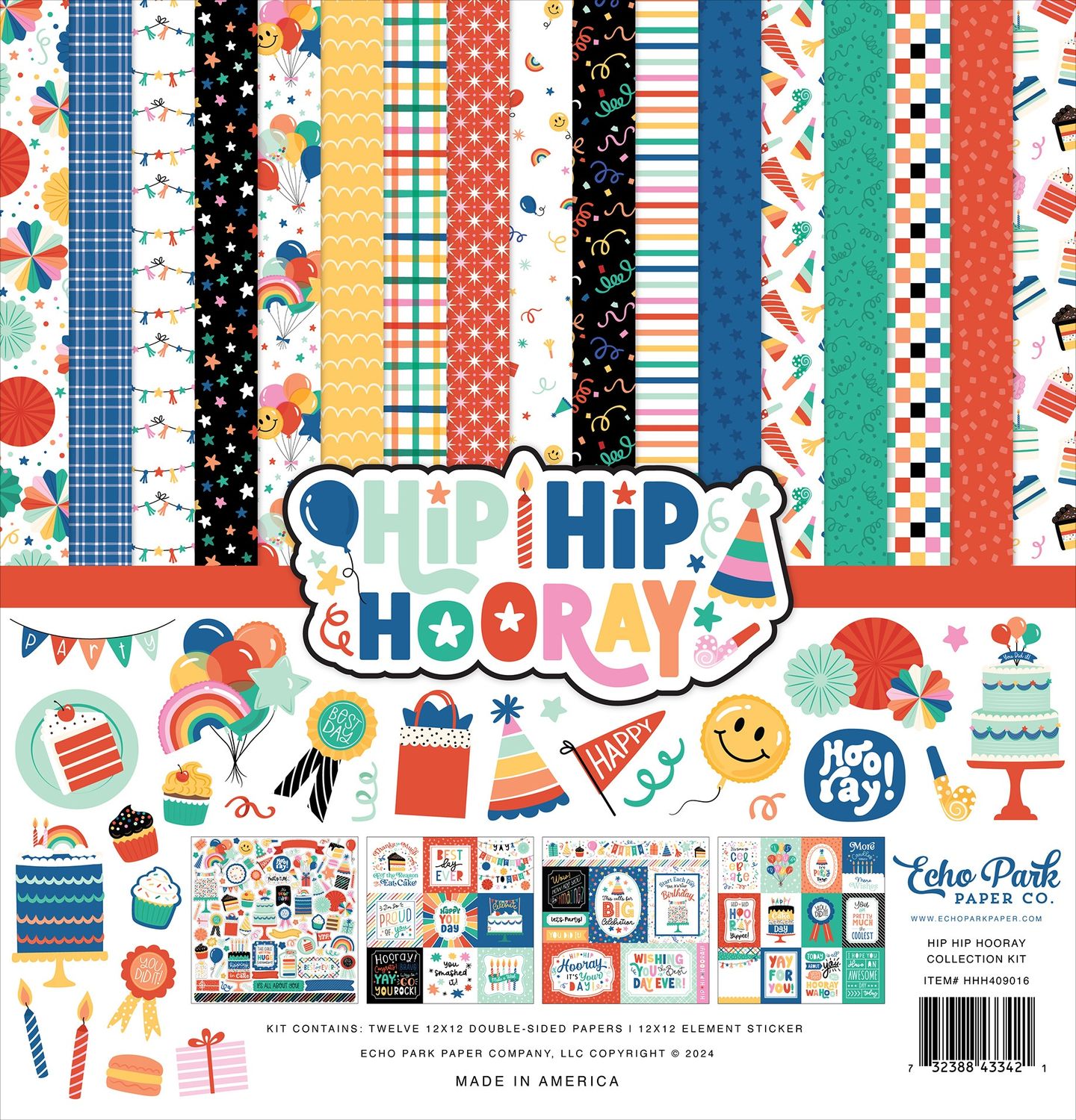12x12 Collection Kit - Hip Hooray Collection