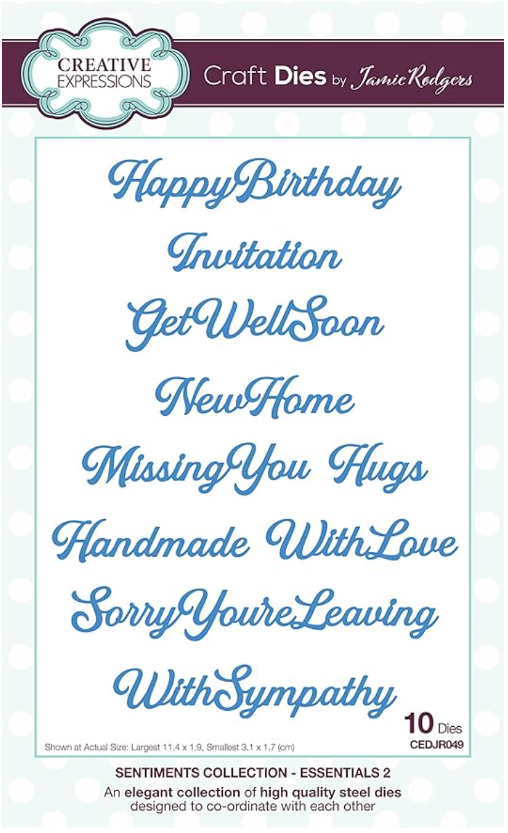 Sentiments Collection - Die Set