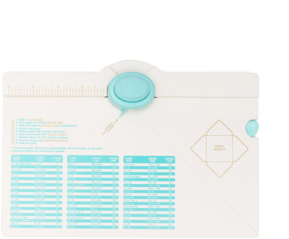 Envelope Punch Board