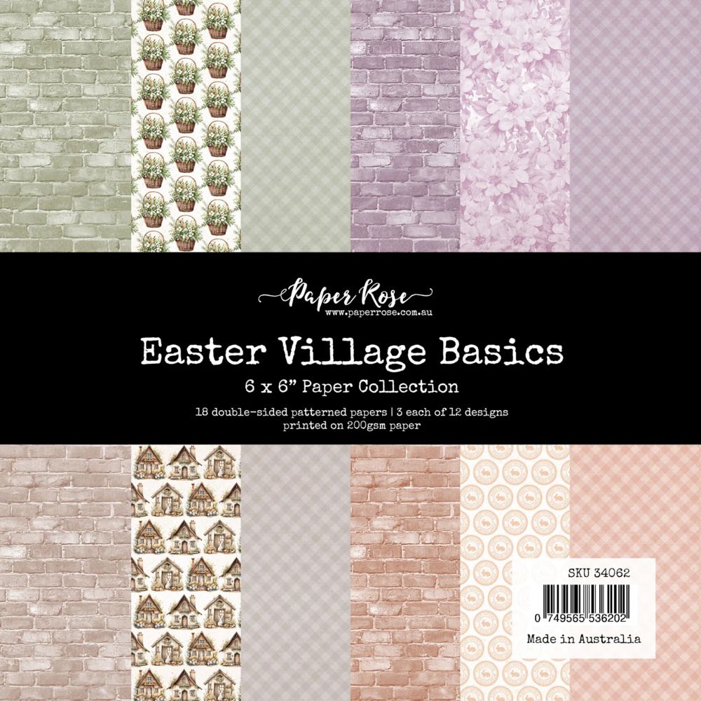 6x6 Basics Paper Collection - Easter Village Collection