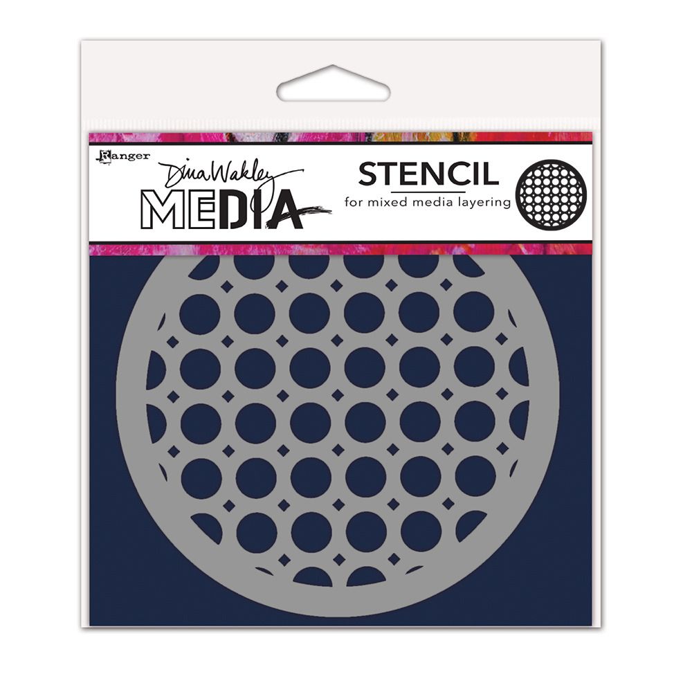 Rattan Coaster - Stencil