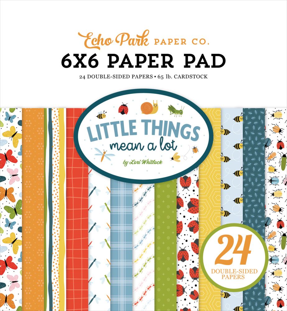 6x6 Paper Pad - Little Things Mean A Lot Collection
