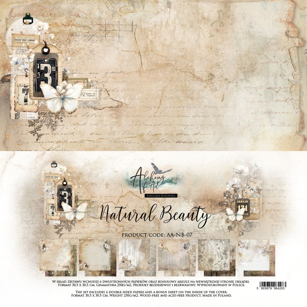 12x12 Paper Collection - Natural Beauty Collection