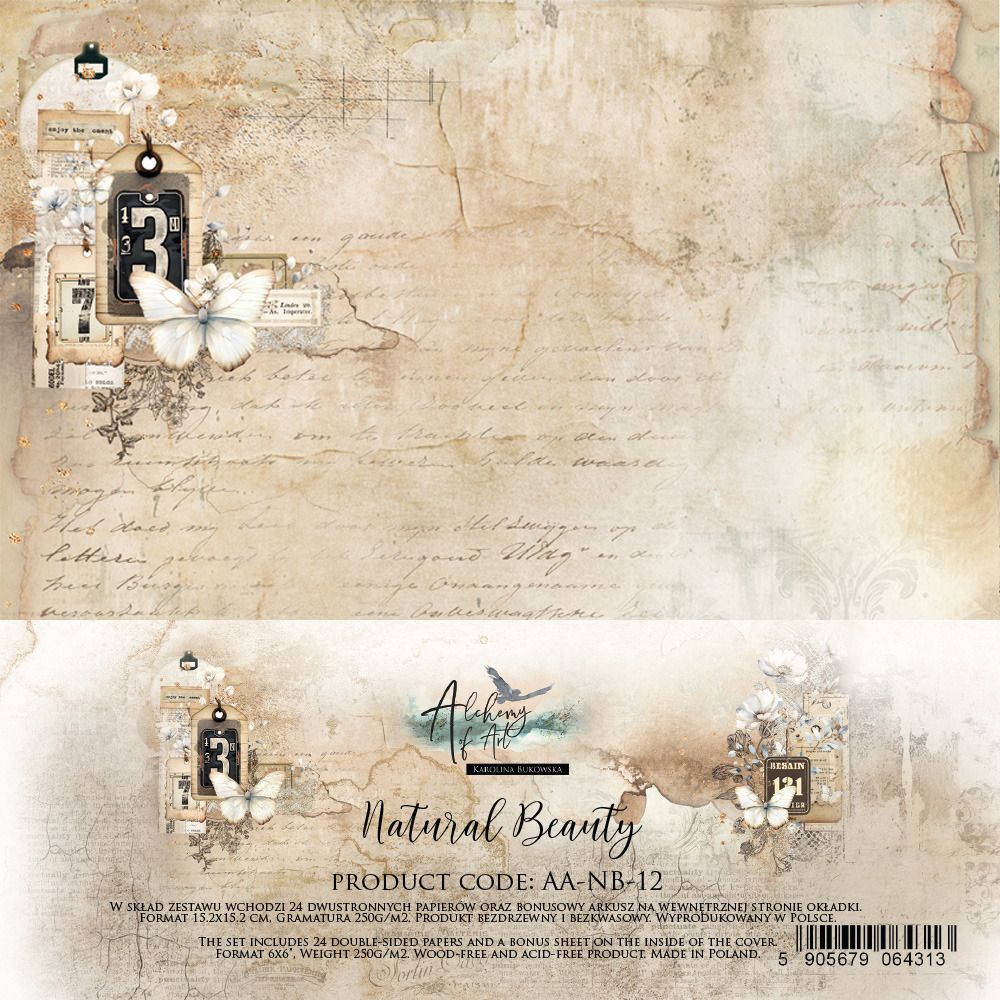 6x6 Paper Collection - Natural Beauty Collection