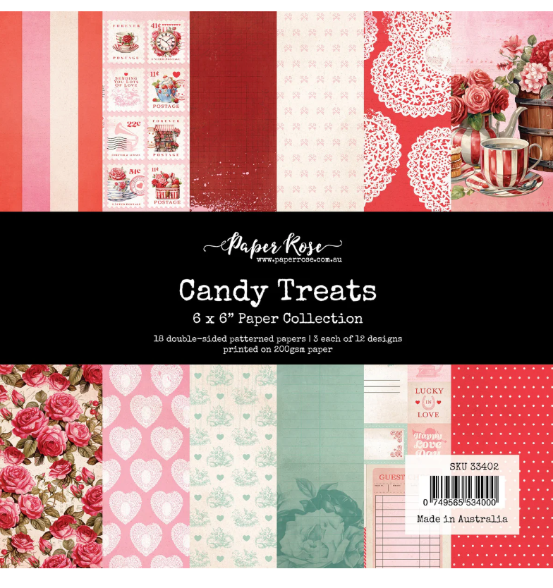 6x6 Paper Collection - Candy Treats Collection