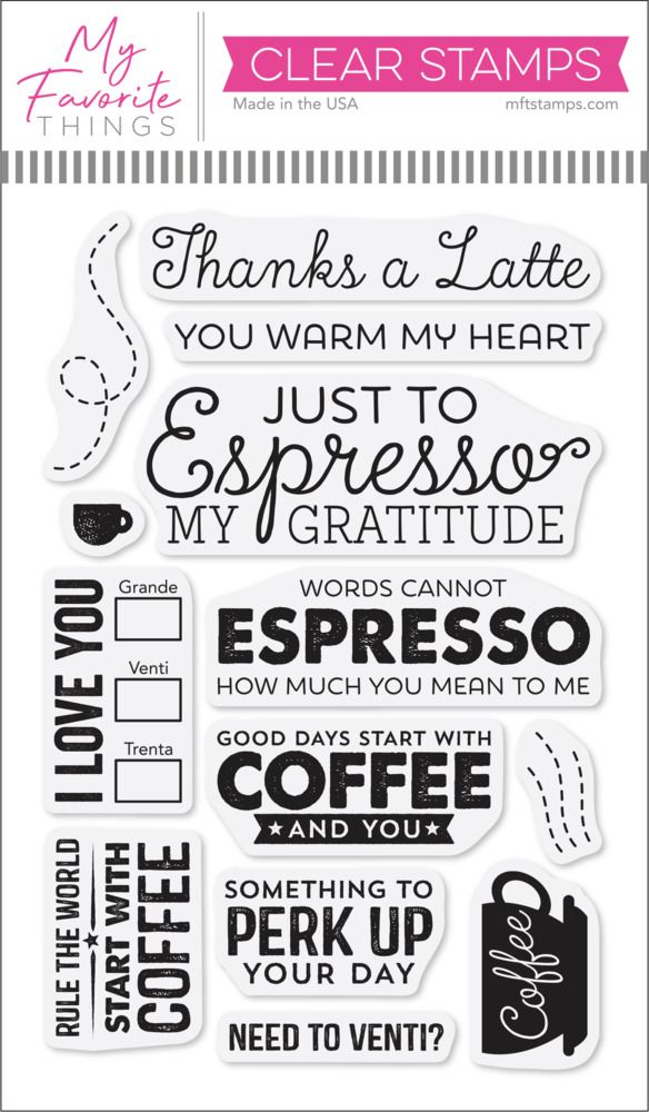 Perk Up - Clear Stamp Set