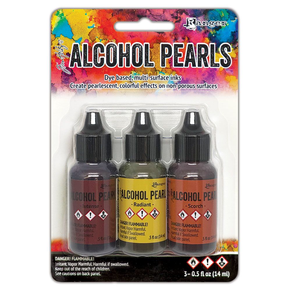 Set 5 - Tim Holtz Alcohol Pearls Ink Set
