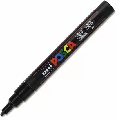 Black - Fine - Bullet - POSCA Paint Pen