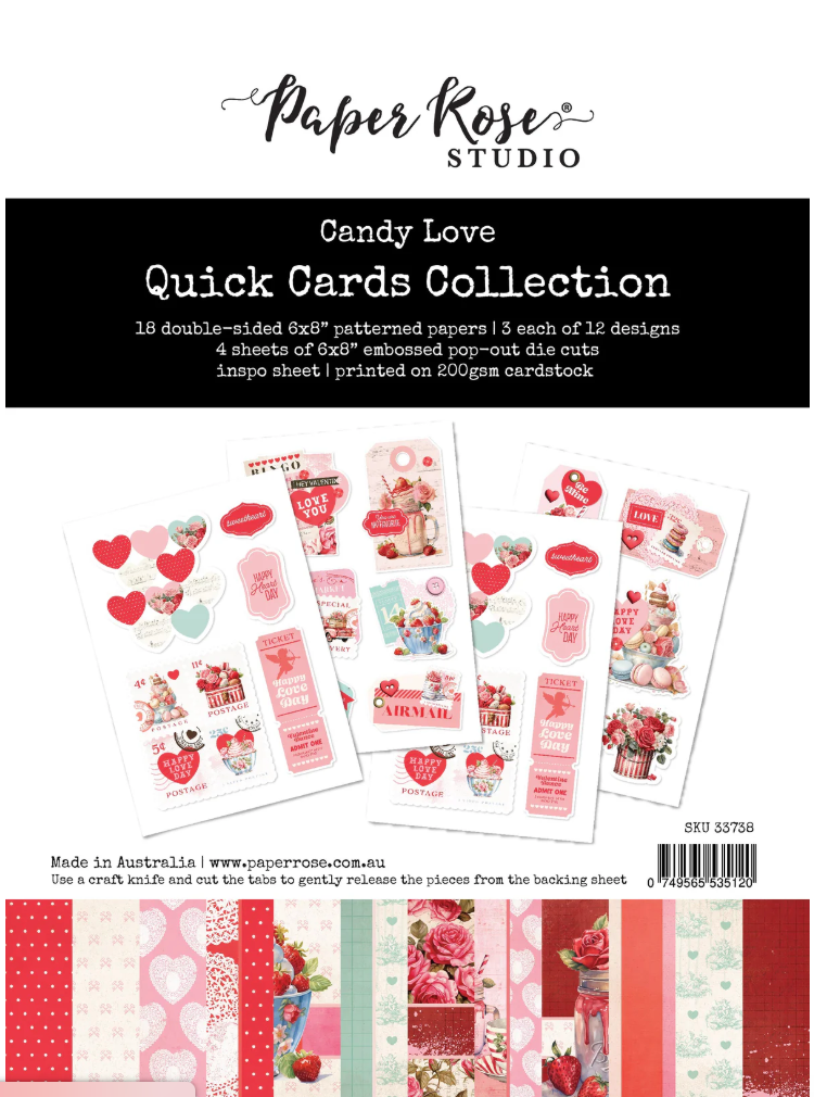 Quick Cards Cardmaking Kit - Candy Love Collection