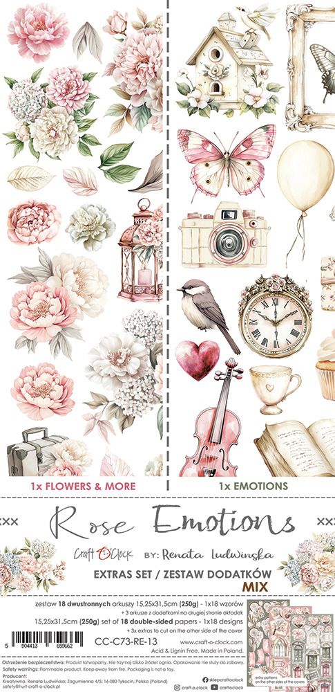 Extras Set - Mix - Rose Emotions Collection