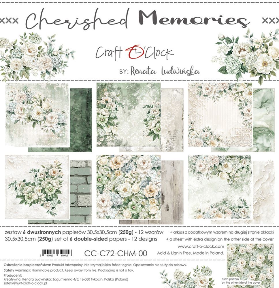 12x12 Paper Pad - Cherished Memories Collection