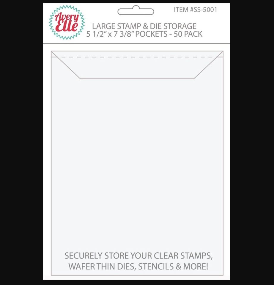 Large - Stamp &amp; Die Storage Pockets