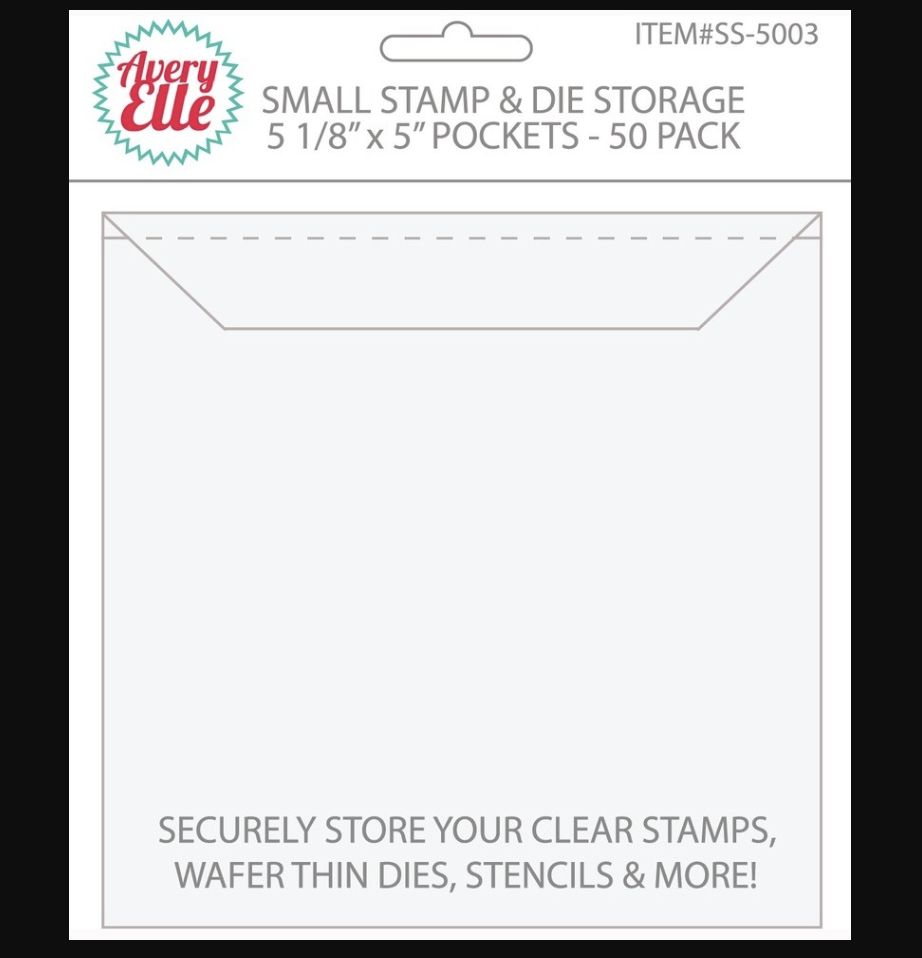 Small - Stamp &amp; Die Storage Pockets