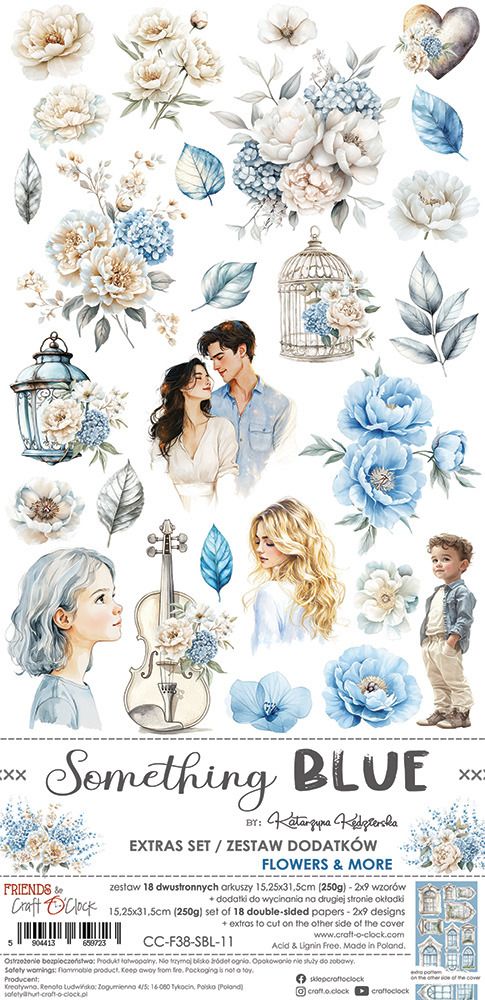 Extras Set - Flowers - Something Blue Collection