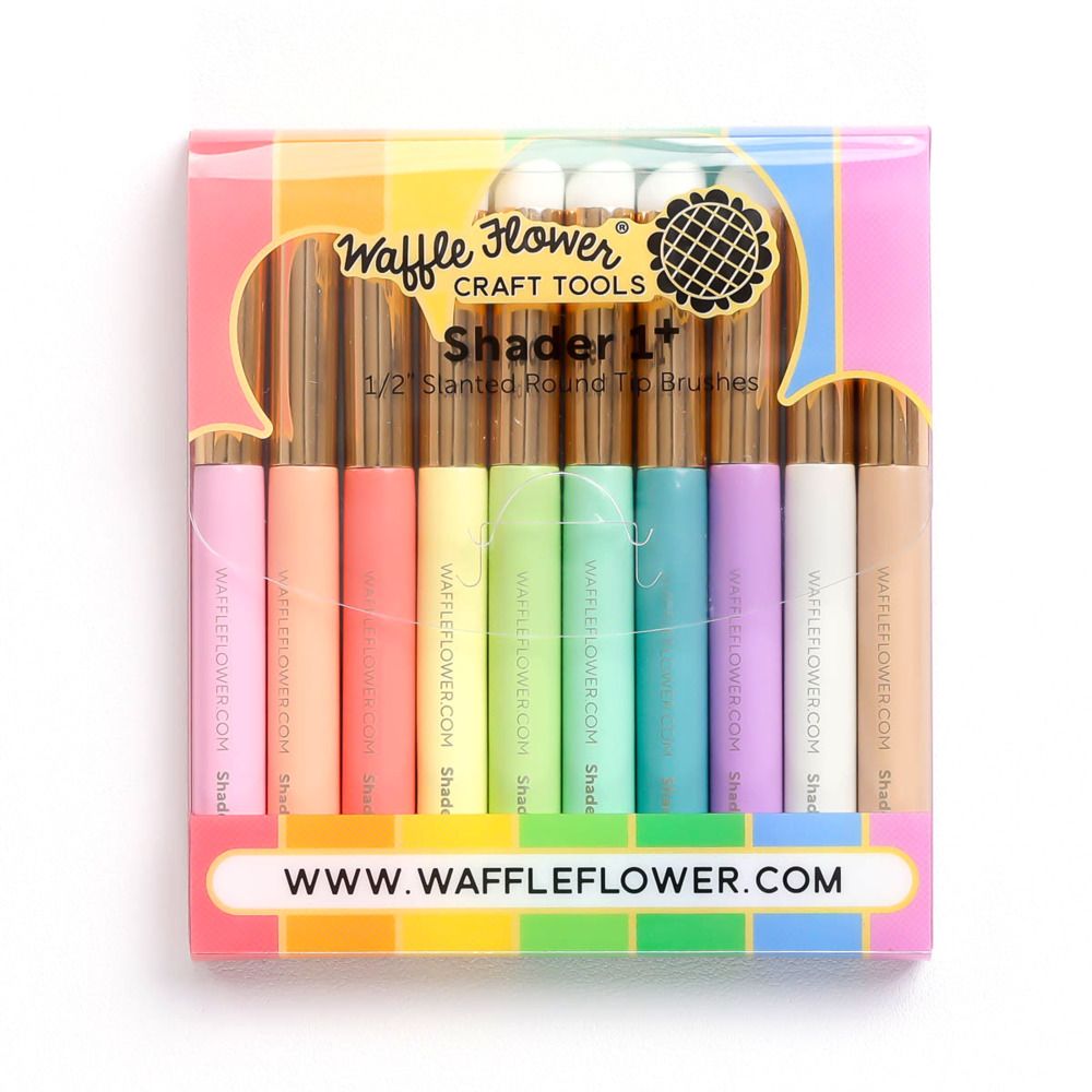 1+ Shader Brush - Rainbow Pack - 10pk