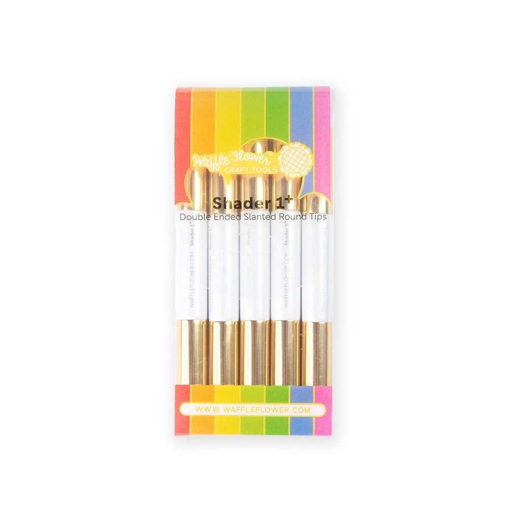 1+ Shader Brush - Double Ended - 5pk