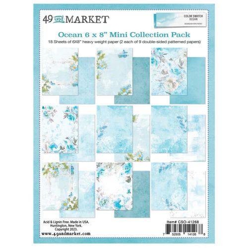 6x8 Mini Collection Pack - Color Swatch Ocean Collection