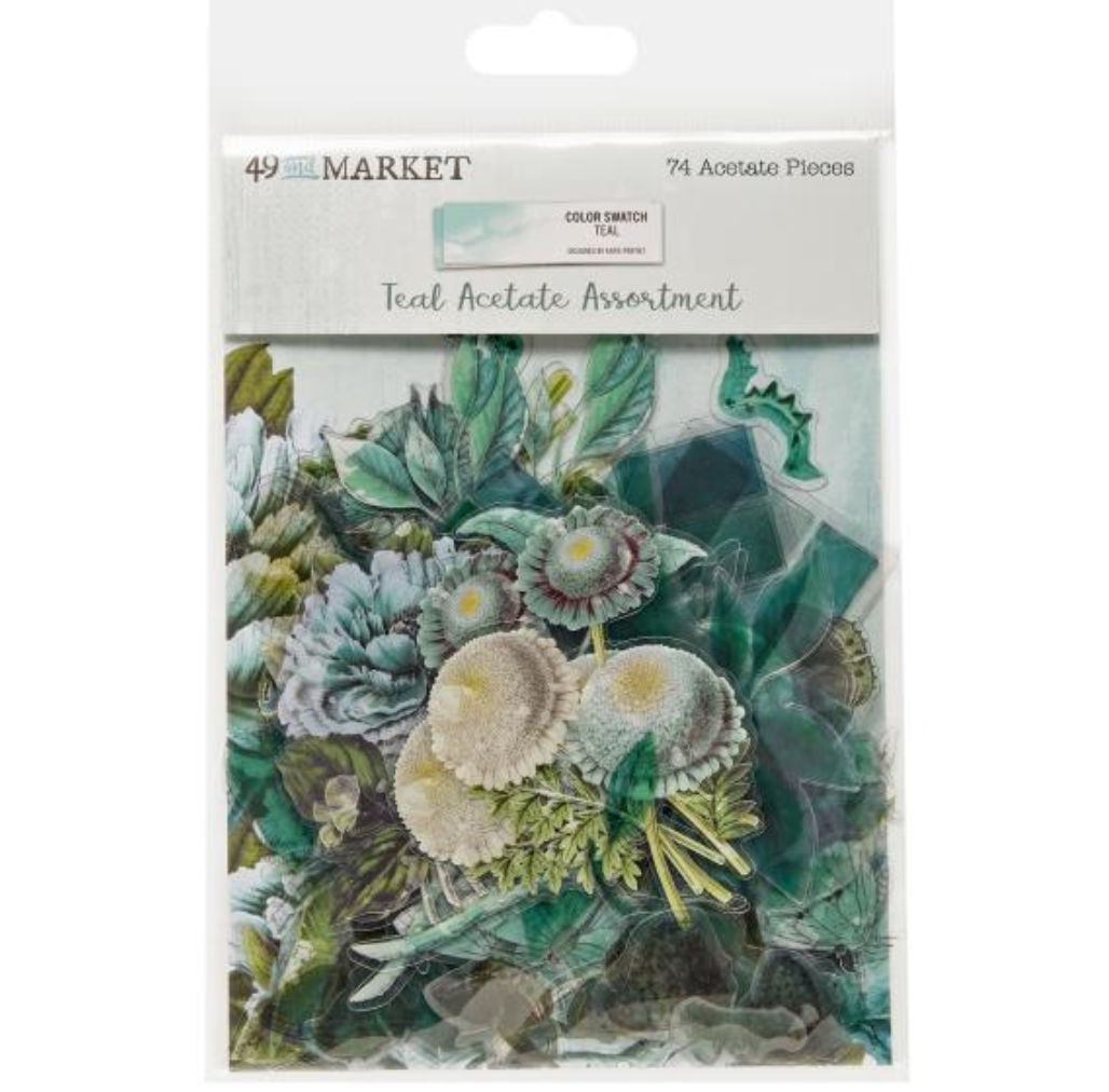 Acetate Assortment - Color Swatch Teal