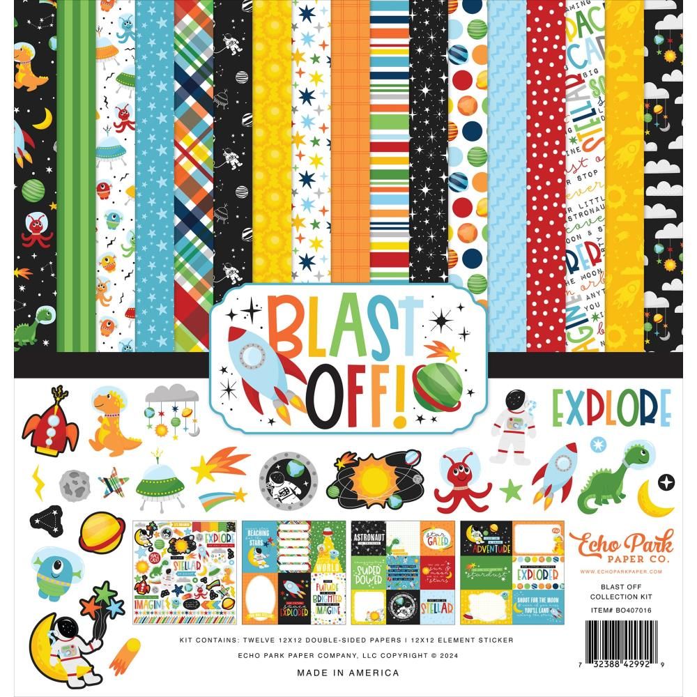 12x12 Collection Kit - Blast Off Collection