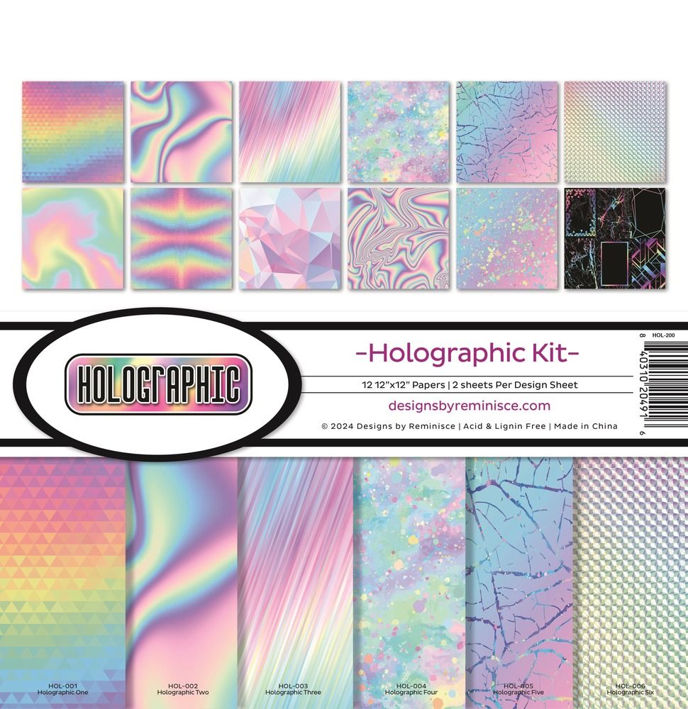 12x12 Collection Kit - Holographic Collection
