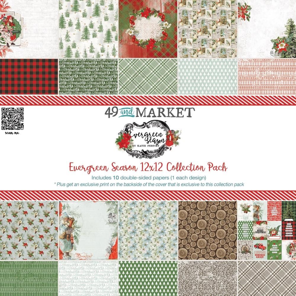 12x12 Collection Pack - Evergreen Season Collection