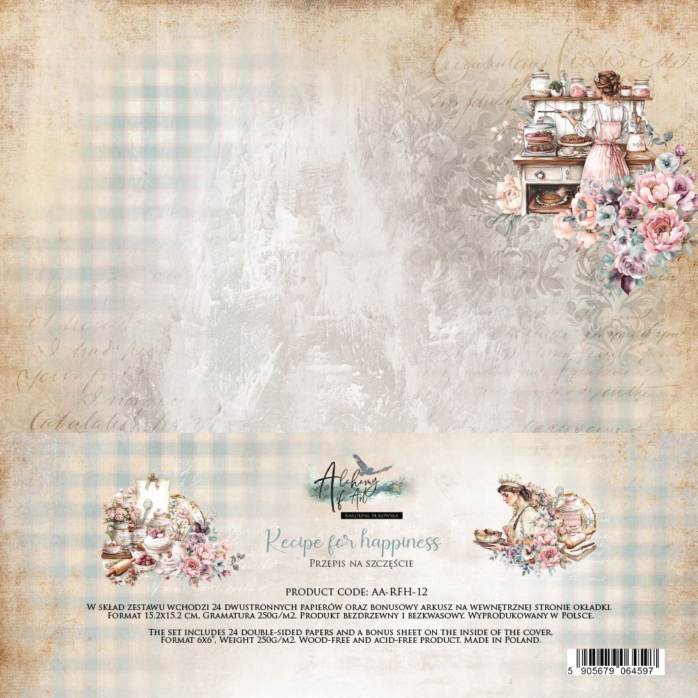 6x6 Paper Collection - Recipe for Happiness Collection