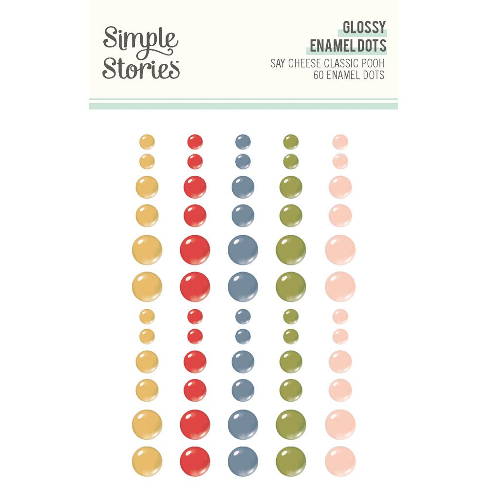 Enamel Dots - Say Cheese Classic Pooh Collection