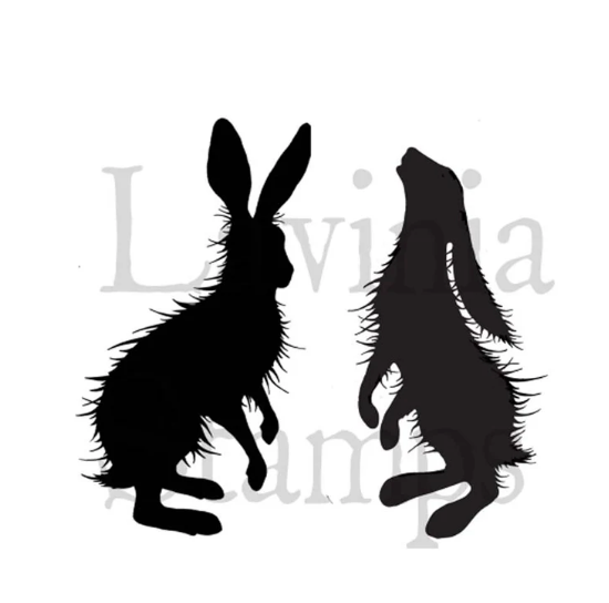 Woodland Hares - Stamp Set
