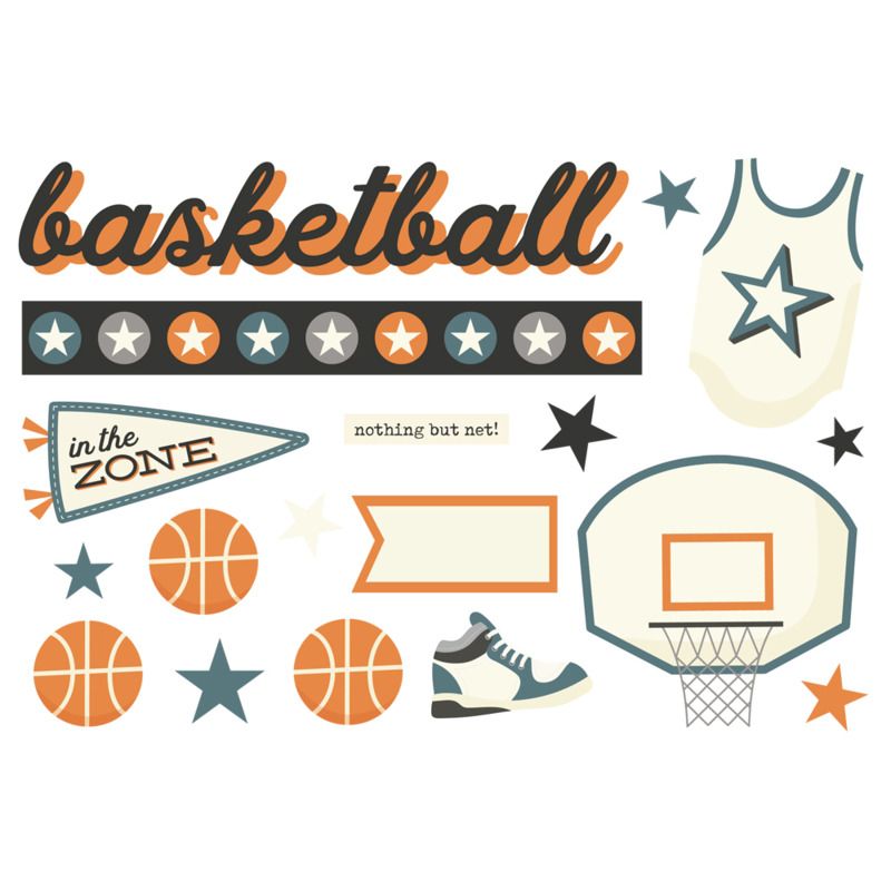 Page Pieces - Basketball Collection