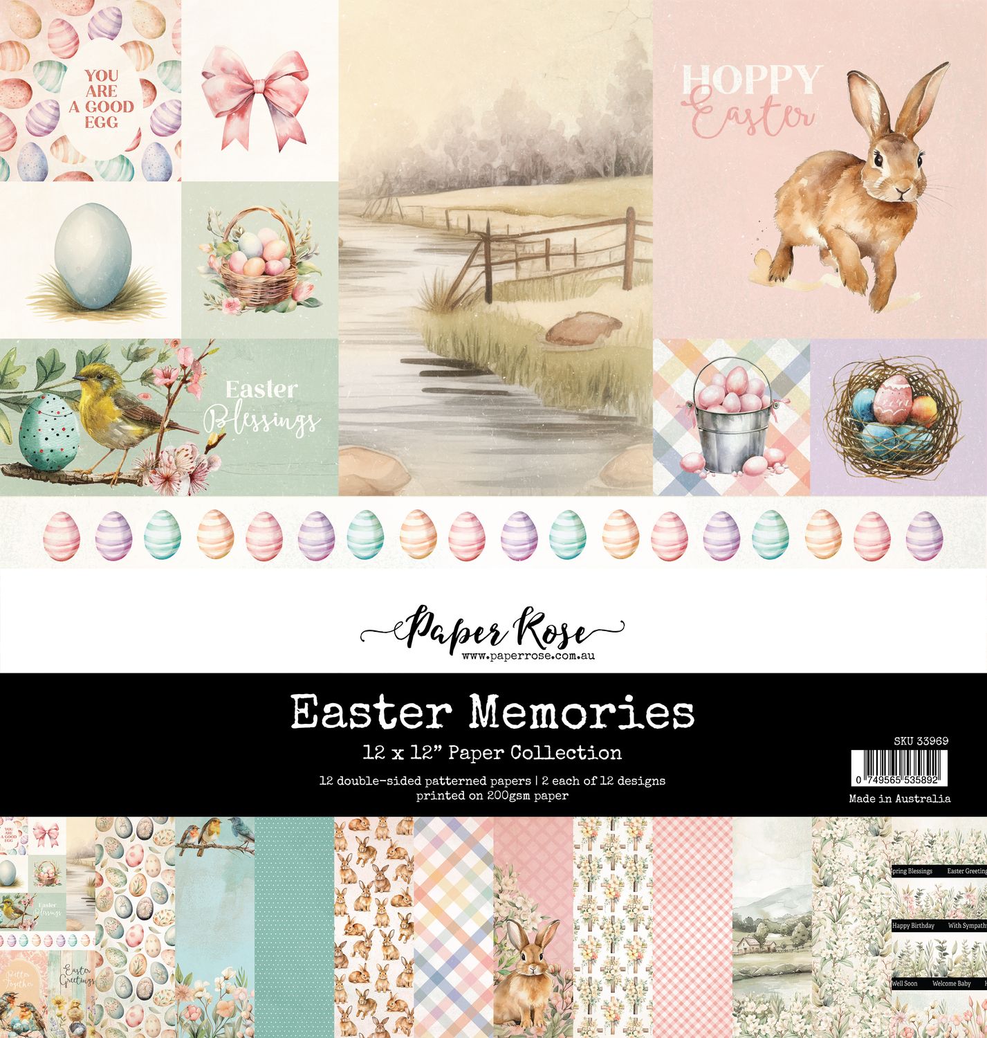 12x12 Paper Collection - Easter Memories Collection