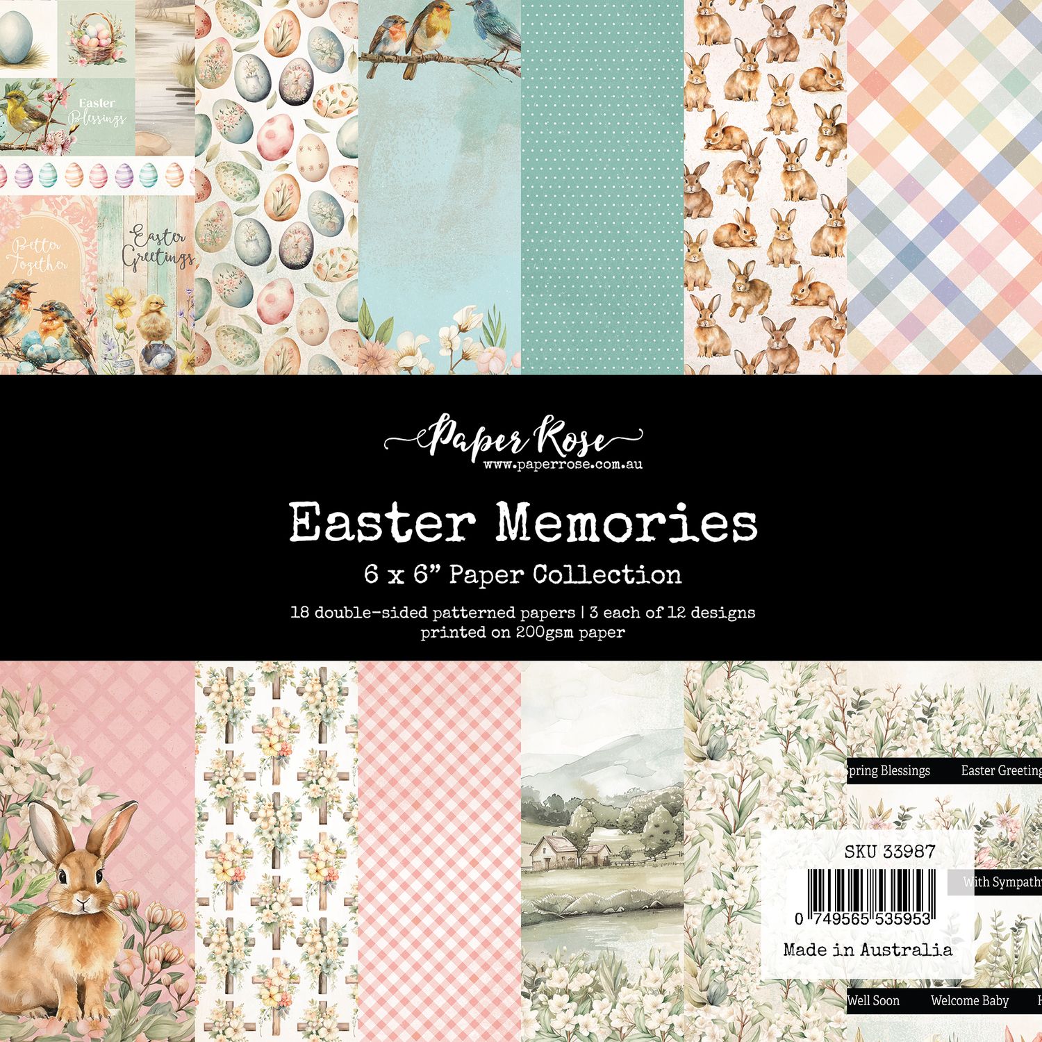 6x6 Paper Collection - Easter Memories Collection