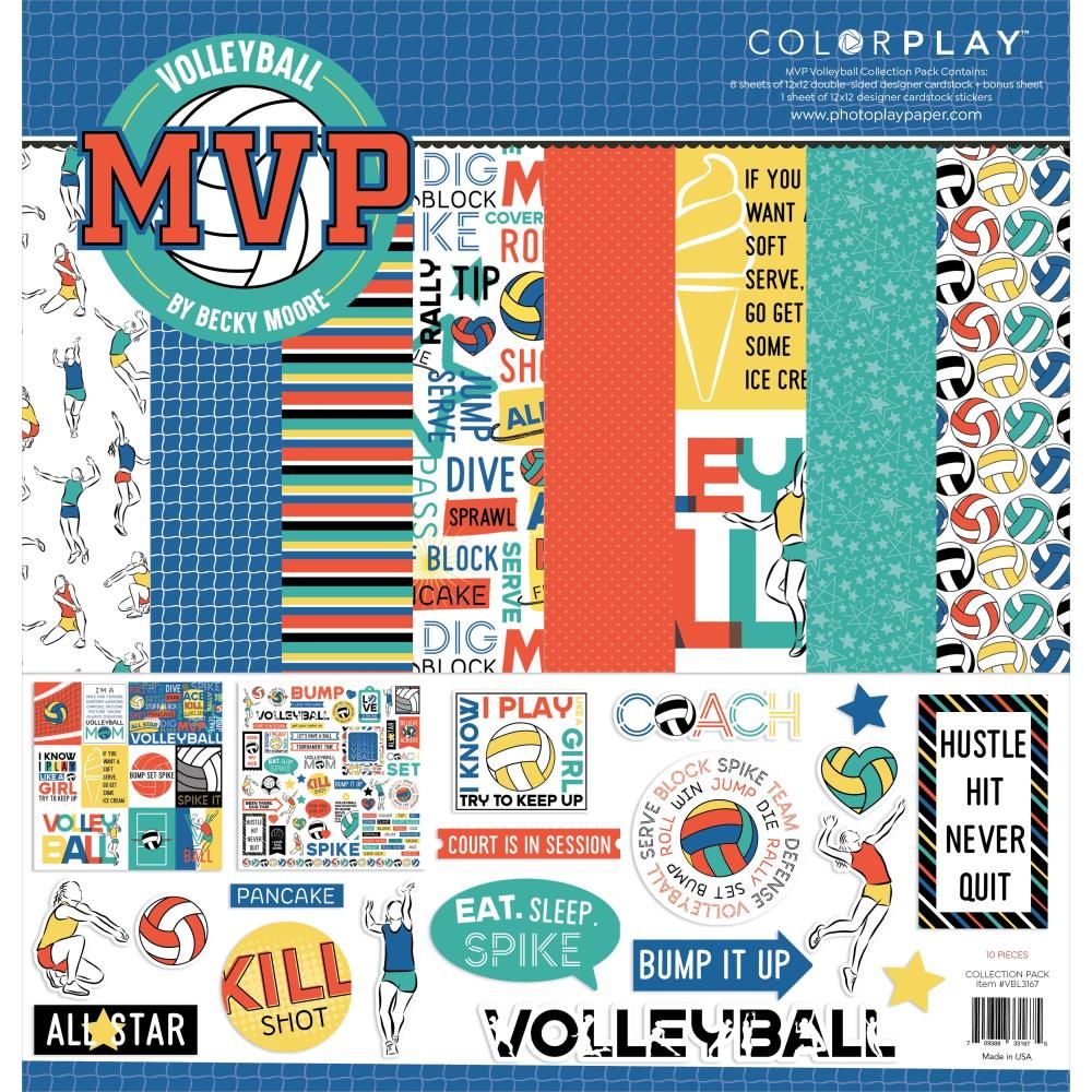 12x12 Collection Pack - MVP Volleyball Collection
