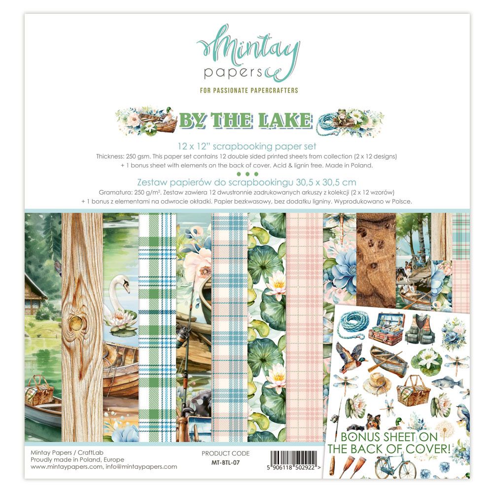 12x12 Paper Set - By The Lake Collection