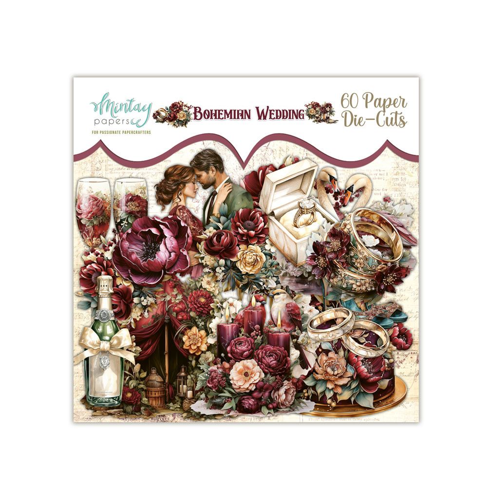 Paper Die-cuts - Bohemian Wedding Collection