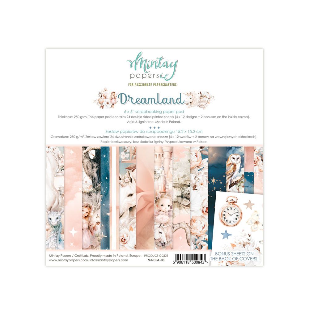 6x6 Paper Pad - Dreamland Collection