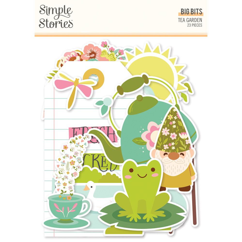 Big Bits &amp; Pieces - Tea Garden Collection