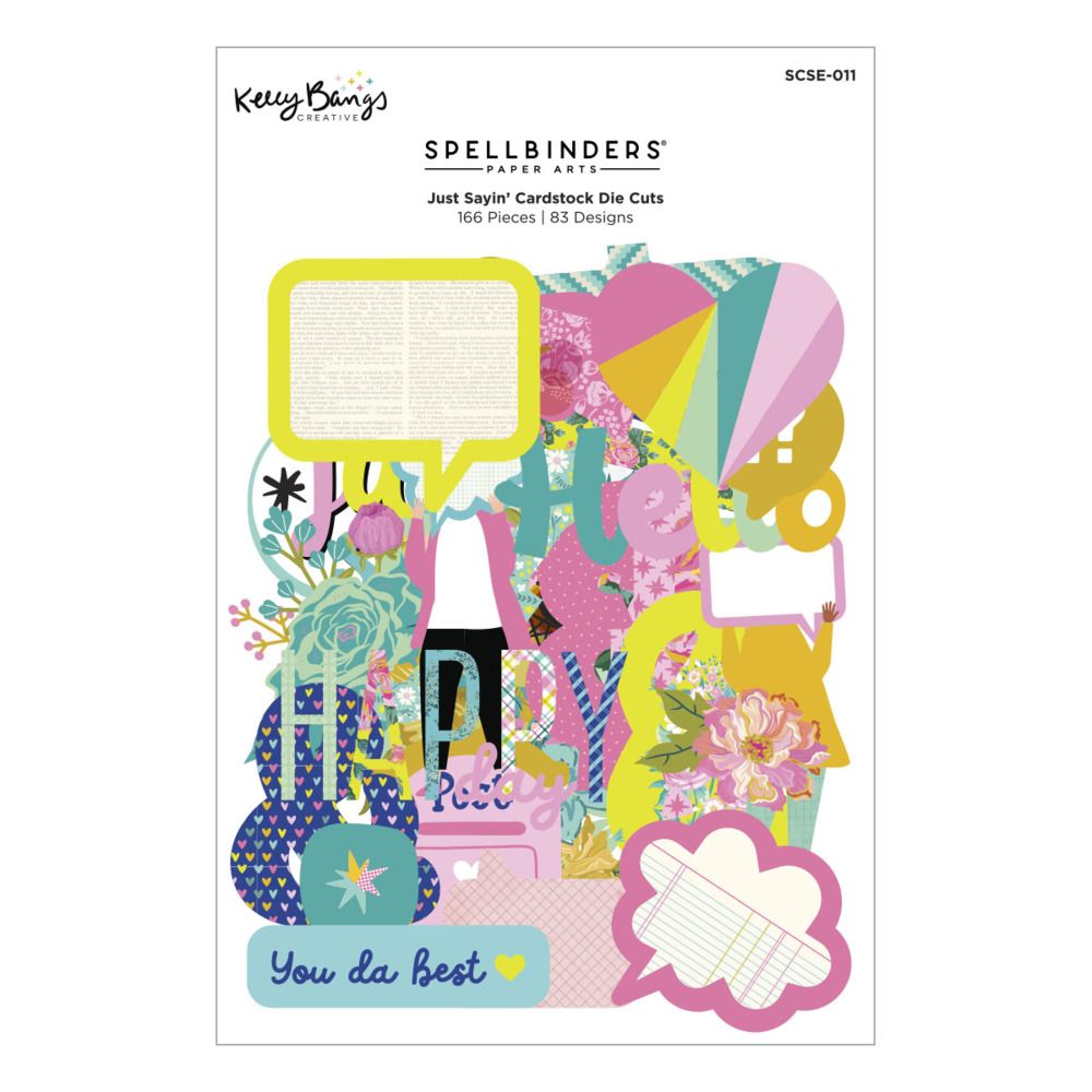 Cardstock Die Cuts - Just Sayin&#39; Collection