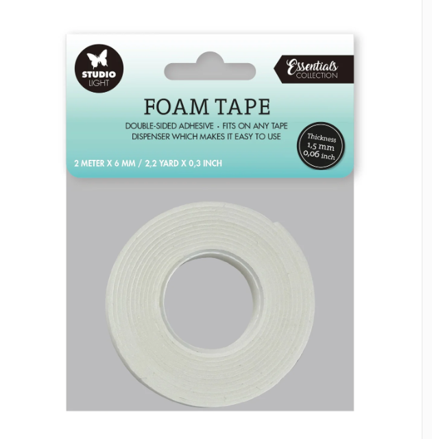 White - Foam Tape Roll