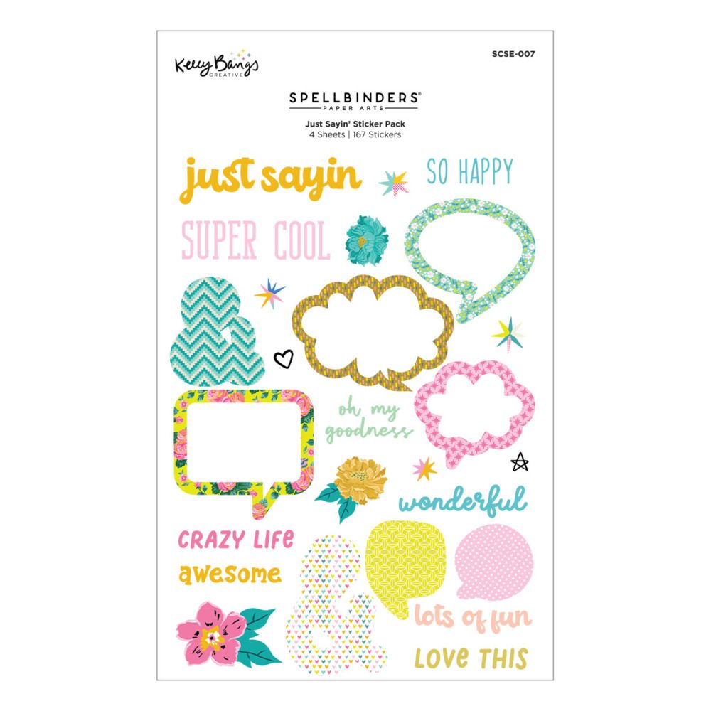 Sticker Pack - Just Sayin&#39; Collection