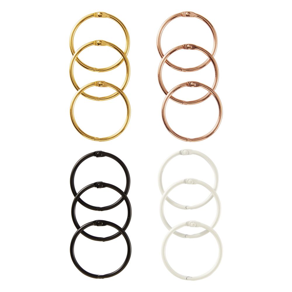 Book Rings - 12pcs
