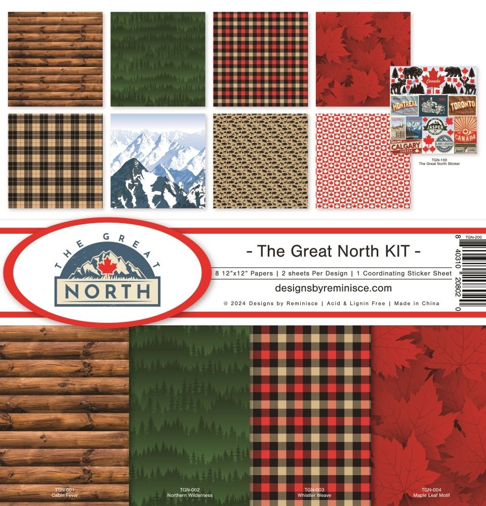 12x12 Collection Kit - The Great North Collection