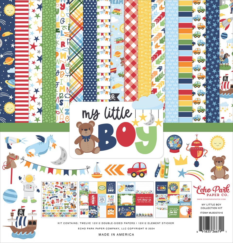 12x12 Collection Kit - My Little Boy Collection