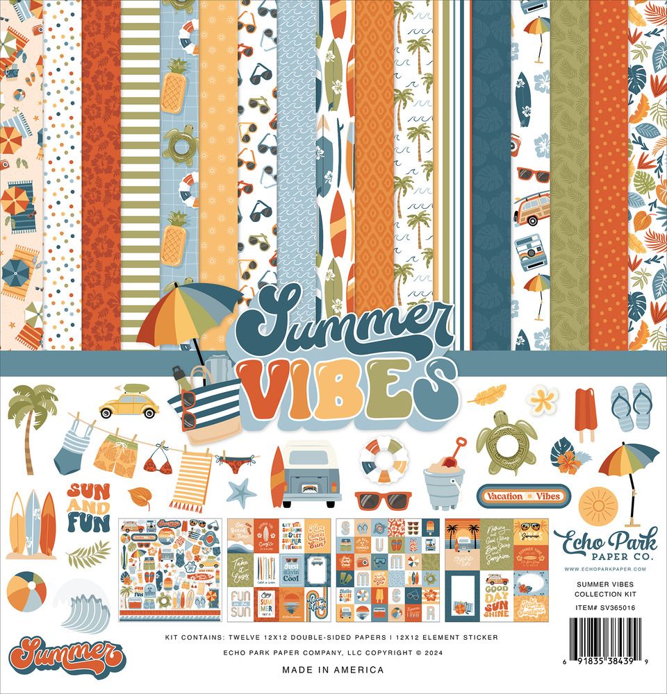 12x12 Collection Kit - Summer Vibes Collection
