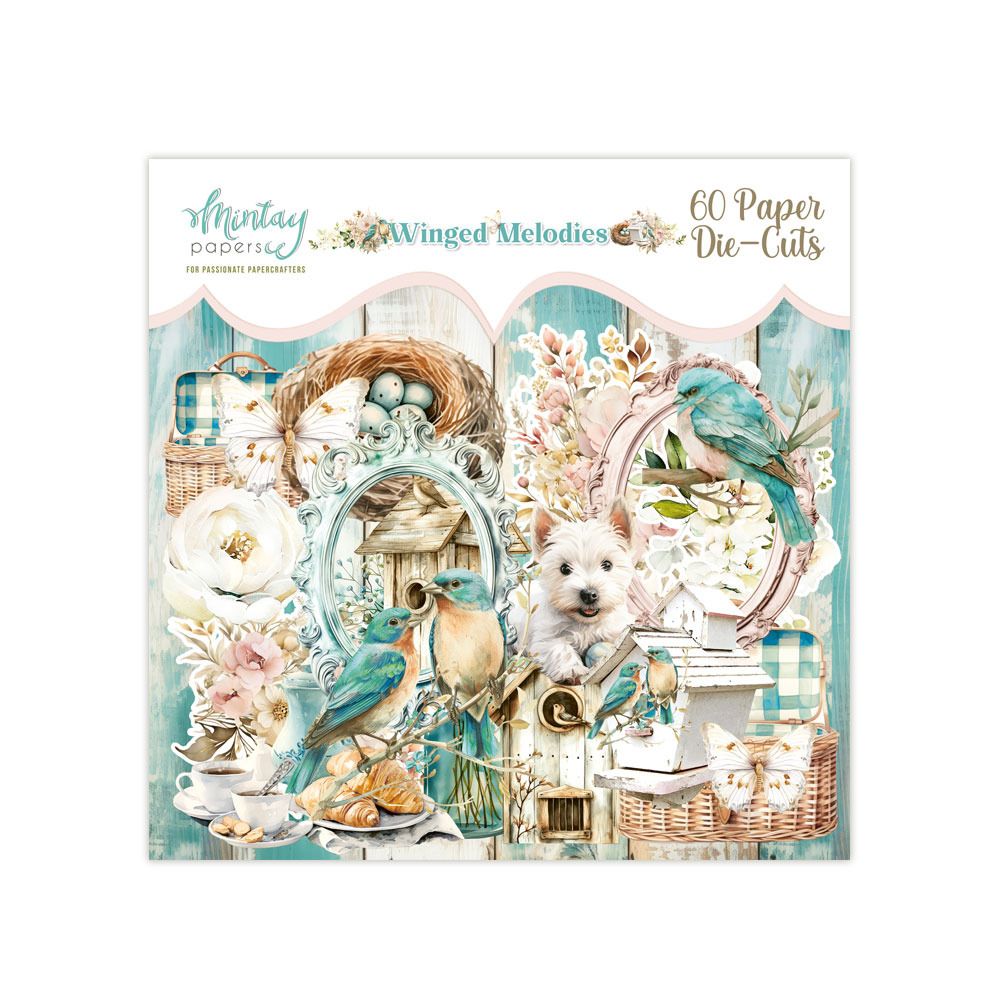 Paper Die Cuts - Winged Melodies Collection
