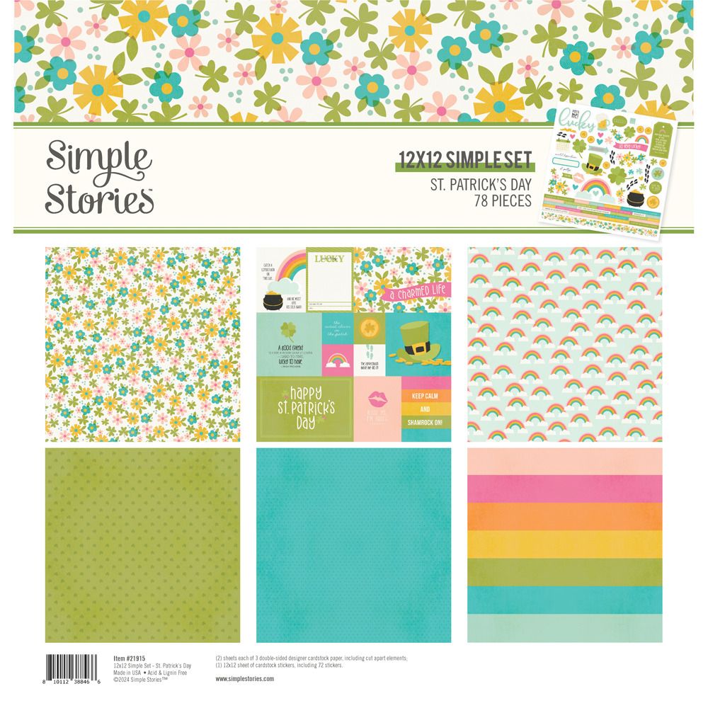 12x12 Simple Set - St Patrick&#39;s Day Collection